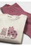 Baby Girl Kids Leggings Set Winter 3-Piece Pink - 4
