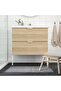 TOFTBO Bath mat, grey-white/mélange, 50 x 80 cm - 4