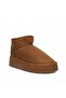 999 Black Thick Sole Furry Mini Women's Boots - 5