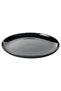 GLADELIG Plate, dark grey, 25 cm
