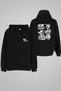 The Good, the Bad and the Ugly Printed Adult Black Hooded Sweatshirt Hoodie