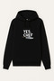 Yes Chef Chef Printed Adult Black Hooded Hoodie Sweatshirt Hoodie
