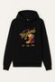 Negroni Cocktail Printed Adult Black Hooded Hoodie Sweatshirt Hoodie