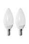 SOLHETTA LED bulb E 14 250 lumen, chandelier/opal white