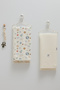 3-Piece Baby Set 100% Cotton 80-90cm 1 Muslin Blanket + 1 Combed Cotton Blanket + Pacifier Strap Gift