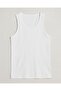 100% Cotton 4-Pack Classic White Men's Undershirts L.U.O1.K.0K.A3.K.0O.T.A4 - 2