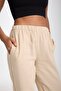 Udenya Double Layer Muslin Straight Pants - 4