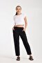 Udenya Double Layer Muslin Straight Pants