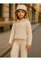 Girl's Cotton Hooded Tassel Sweatshirt - 2
