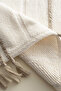 Karnella Cream 100% Organic Cotton Bath Mat - 60*100 cm - 3