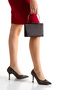 Stone Evening Dress Closed-Toe Shoes and Bag Combination - 2
