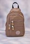 Women's Crinkle Fabric Crossbody Chest and Shoulder Bag with Headphone Jack - Body Bag - 2