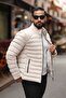 New Season Water and Cold Resistant Classic Collar Quilted Winter Men's Jacket Coat - 2