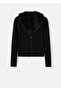 Cardigan with Faux Fur Collar - 3