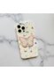 iPhone 13 Pro Max (6.7 Inch) Compatible Stylish Patterned Slim Case with Popsocket Stand