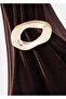 Velvet Jumpsuit with Metal Details - 7