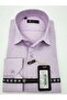 Slimfit Lilac Men's Shirt Cotton Polyester with a Slim Fit Structure As0111-120