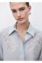 Embroidered Lyocell Blouse - 6