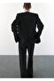 Straight-Cut Fabric Trousers - 4