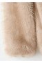 Buttoned Fur-Like Coat - 6
