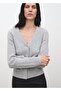 Knitted patterned knitwear cardigan