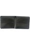 Single Stone Leather Black Wallet - 3