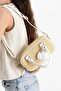White Straw Women's Hand and Shoulder Bag - 2