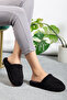 Women's Plush Wool Fabric Silent Sole Lightweight Soft House Slippers - 2