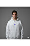 Lenithra Las Vegas Back Printed Unisex Oversize White Hoodie - 2