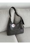 Women's Shoulder Bag with Buckle Detail, Strap and Zipper, Small Wallet En34 Boy22