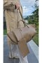 Women's Large Black Wallet and Shoulder Bag (Size 53X32X25 cm) - 5