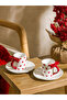 Lcw Home Mixed Heart Patterned 2-Person Coffee Cup Set