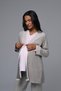 Women's Powder Fleece Lace Detailed Winter Special Design Maternity Pajamas Set 3-Piece Set - 2