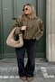 SUEDE-LOOK BOMBER JACKET - 3
