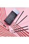 Lip Brush Set 5Pcs Professional Makeup Brushes Set Premium Black T325 - 8