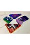 Black Sea Regional Keşan, Scarf, Shawl, Wrap, Headscarf, 4-Piece Ethnic Colors - 3