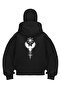 Snow Masked Ninja Unisex Sweatshirt Cardigan 2Strands Thick Fleece