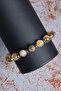 Aa Quality Citrine & Hematite & Zircon Bracelet with Apparatus - 3