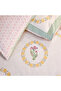 Heritage Block Print 100% Cotton Percale Bedsheet with 2 Pillowcases