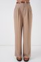 Women's High Waist Palazzo Pants 30051 - Beige - 2