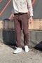 Men'S, Elastic Waistband, Woven Velvet, Regular-Fit, Old Money Culture, Pants 305 - 5