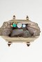 Mommy Bag Printed Single Mother Baby Care Shoulder Bag - Mink - 3