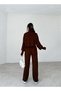 Turtleneck Finger-Loop Movel 2-Piece Knitwear Set - 3