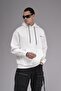 Hooded Printed Oversize Fit Unisex Hoodie Sweatshirt