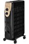 Black+Decker 2000W 9 Fin Oil Radiator Heater, Black, Or090D-B5