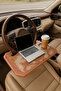 Car Steering Wheel Tray, Double-Sided Eating and Working Tray, Stand, Car Laptop Tray - 2