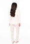 Crew Neck Long Sleeve Pajama Set with Leg Bands S26163 - 4