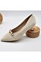 Crystal Hexagon Strap Pointed Toe Pumps - 2