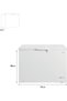 - Chest Freezer Gross 385L / Net 295L - White - DCF-384 - 3