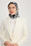 Flower Dream - Black - 100% Silk Twill Scarf - 90X90 cm